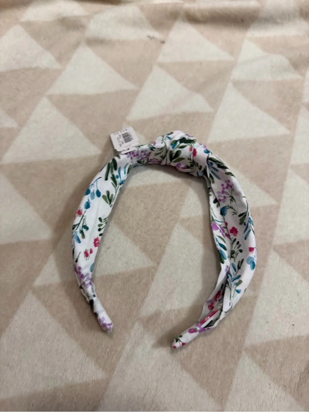 J crew Girls' floral knotted headband
